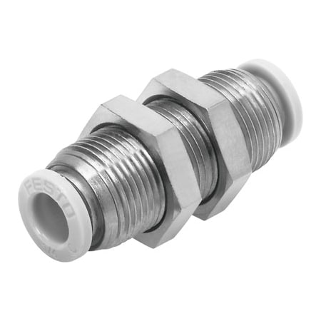 Festo Push-In Bulkhead Connector QBS-3/8T-U QBS-3/8T-U